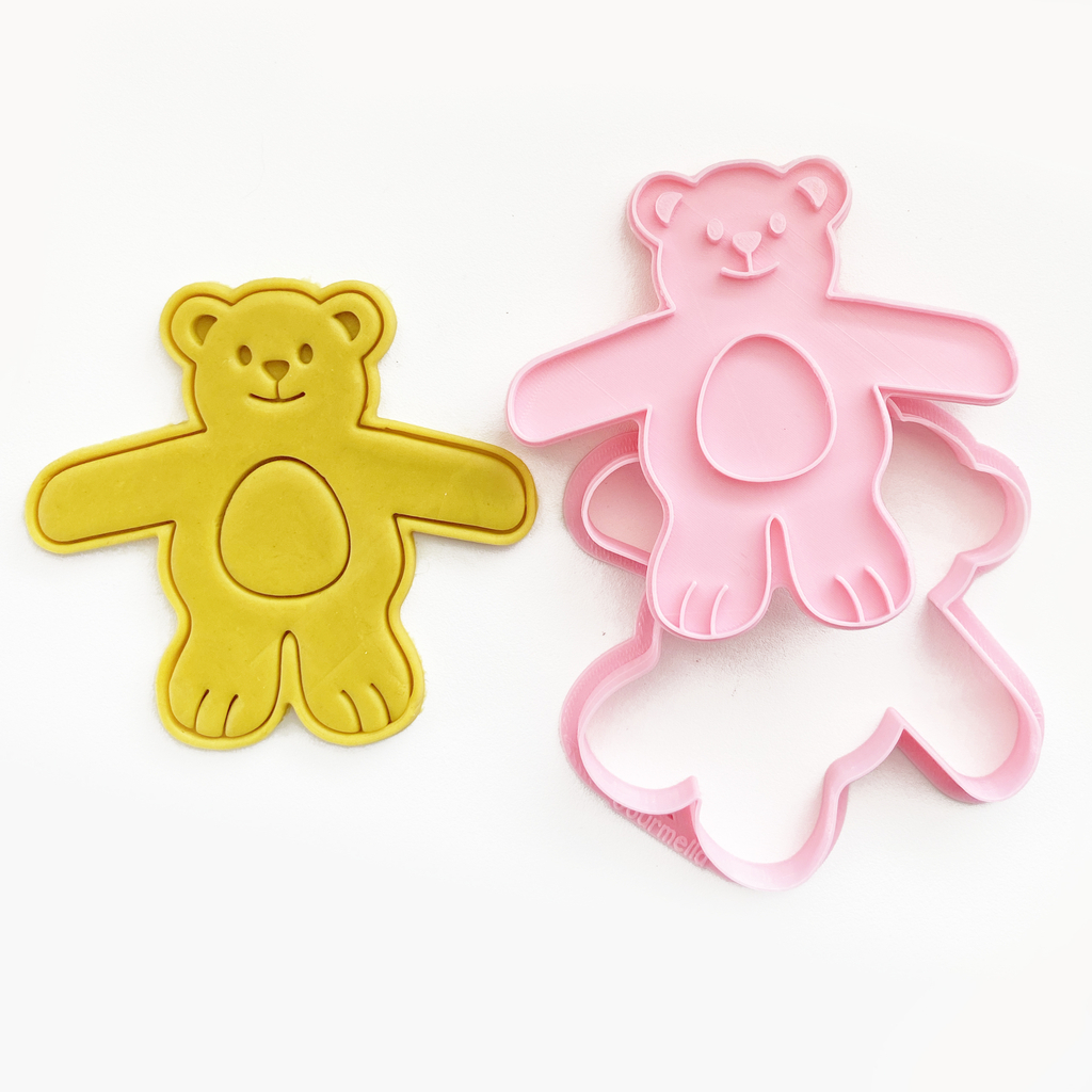 Cortador + Carimbo Urso Braçudo 2 Gourmella