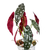 Imagem do Arranjo Artificial Begonia Maculata Com Vaso Dourado ou Prateado