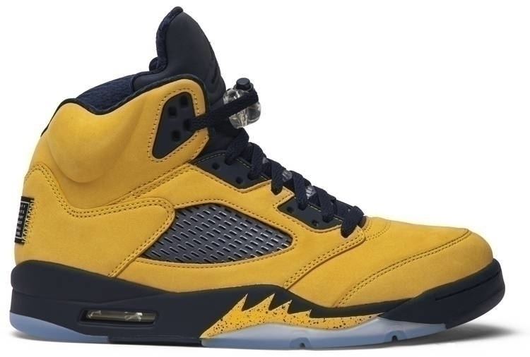 jordan 5 amarelo