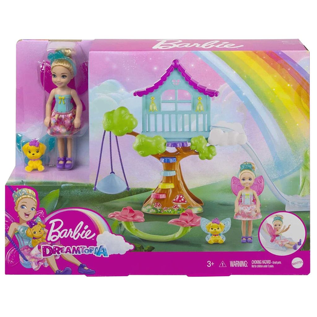 PREVENTA Barbie dreamtopia Chelsea playset casa del arbol