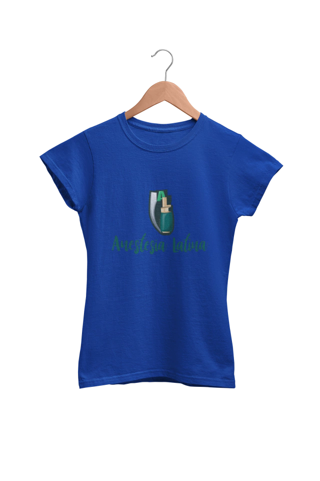 Camiseta Dama Anestesia Latina Trademark - SINDROME