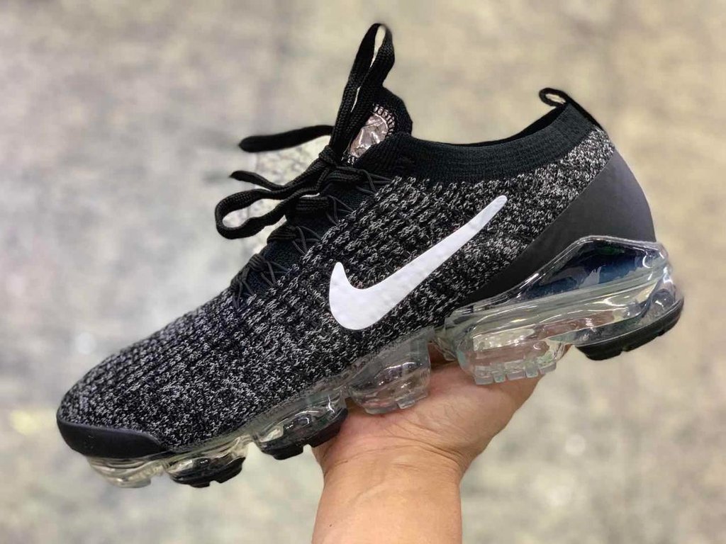 vapormax preto com cinza