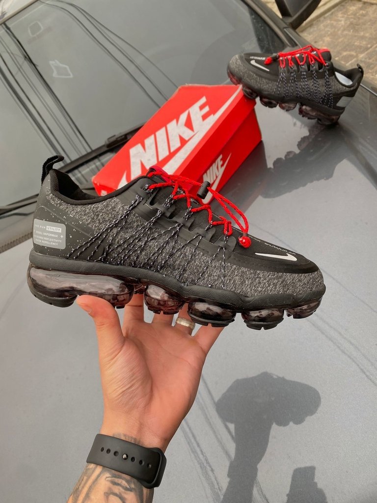 tenis nike vapormax vermelho