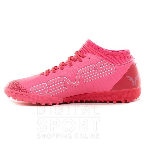 Botin Reves Fenix Futbol 5 Femenino (Rosa)