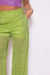 Calça Sparkle Pantalona verde - loja online