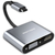 Dock Adaptador de USB-C a Video HDTV y VGA AMITOSAI MTS-DOCKCHD - comprar online