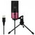 Micrófono profesional condensador USB para PC K669 FIFINE Rosa