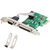 Placa de expansión PCIE a 1 puerto Serial y 1 puerto Paralelo AMITOSAI MTS-PCIE1S1P382L