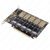 Placa de expansión PCIE X16 a 5 Discos SSD M.2 B KEY O SATA III 6GBPS AMITOSAI MTS-PCIEX16M25 - tienda online