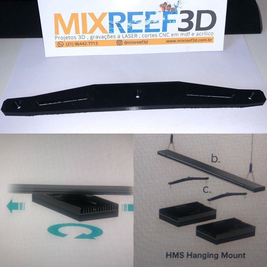 Suporte Luminária HYDRA 26 Comprar em Mixreef 3D