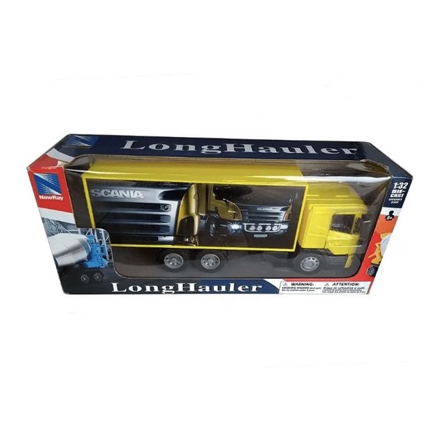 Caminhão de controle remoto scania 124 mini tamiya escala 1:18 rc 3ch vh  miniaturas 