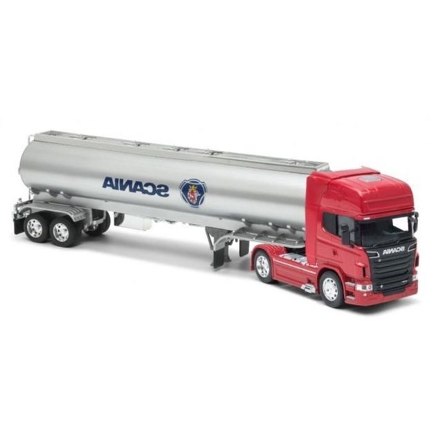 Miniatura Caminhão Carreta Mercedes Actros 4x2 1:32 Welly