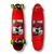 Skate Cruiser HONDAR 73 cm X 20 cm | Importado Vermelho