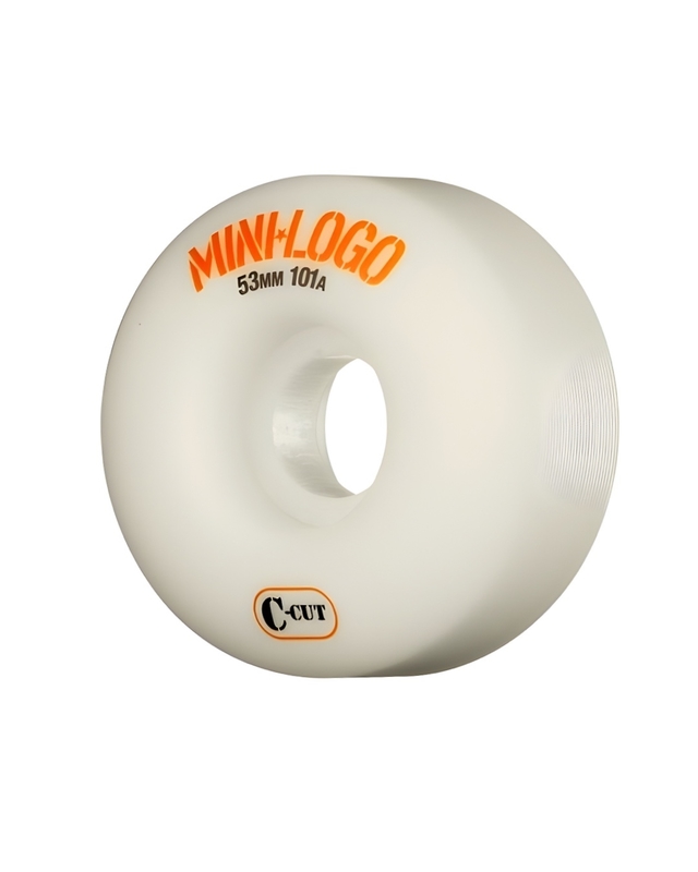 Roda Mini Logo 53m 101a | C-CUT - Branca