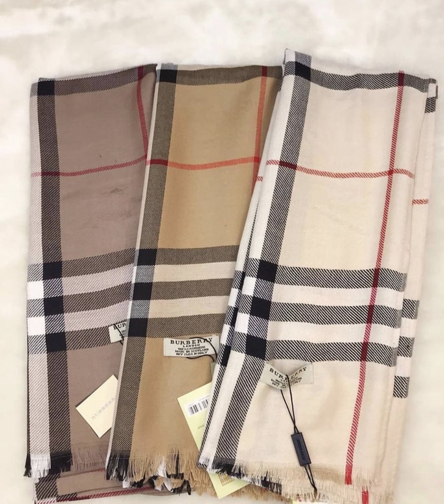 pashmina burberry
