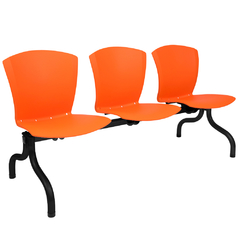 Tándem tres cuerpos naranja