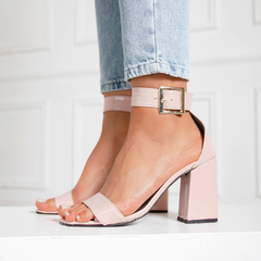 SANDALIA BECCA NUDE CHAROL (SALE)