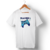 Camiseta Player 1 Azul Avulso Branco
