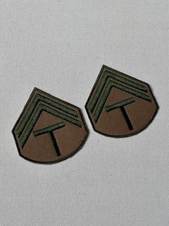 Insígnia Bordada Bege Taifeiro (TF) Exército Brasileiro