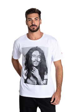 Camiseta Masculina Lost Portraits Bob Marley - comprar online