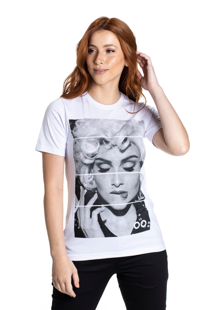 Camiseta Feminina Lost Portraits Madonna - Useliverpool