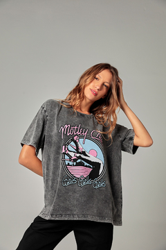 Camiseta Feminina Box Estonada Motley Crue Girls