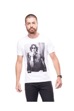 Camiseta Masculina Lost Portraits John Lennon