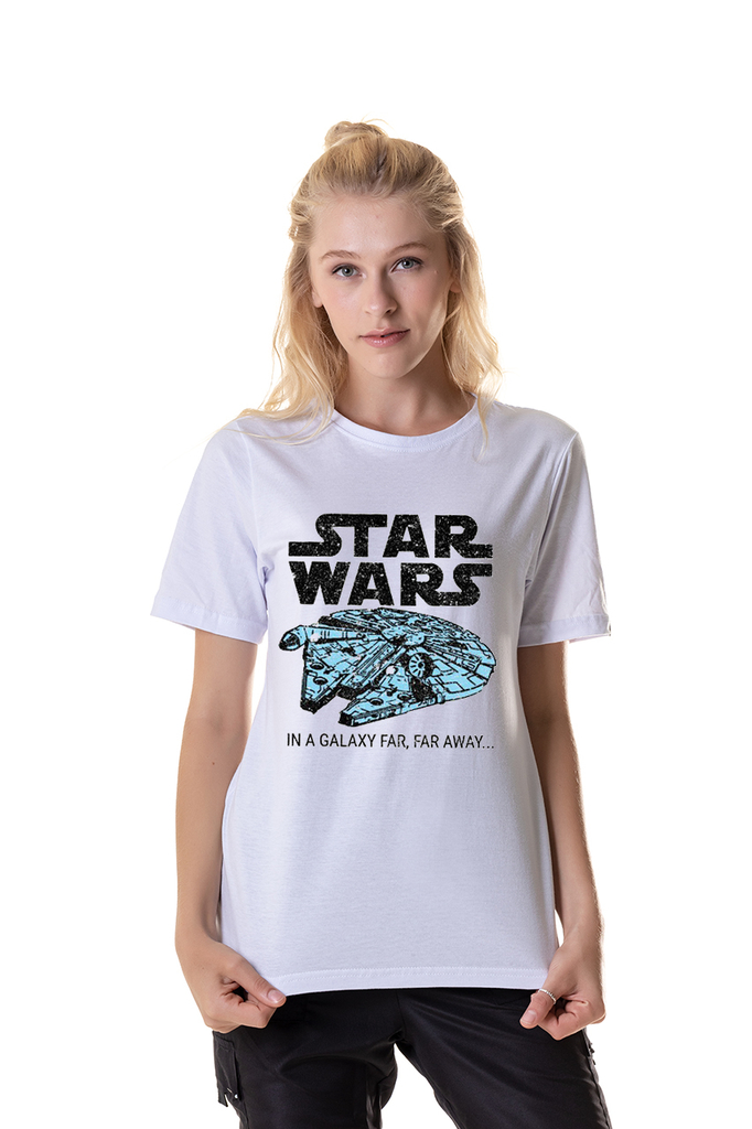 Camiseta Feminina Millenium Star Wars (SALE)