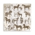 Bloco 10 Papéis 20.3x20,3cm (8"x8") + bônus - Horses