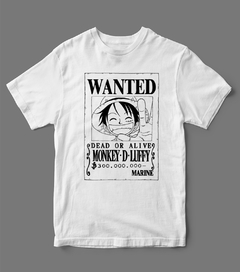 Camiseta - One Piece - Wanted WT - comprar online