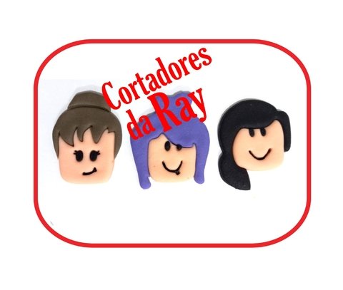 Cortador Rosto Roblox 5,5cm - Cia do Molde - Cortador de Massas