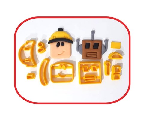 Cortador rosto Roblox - 5 cm