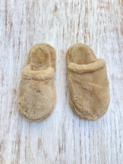 Pantuflas beige