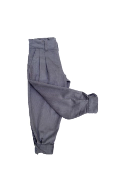 Bombacha de campo corderoy gris - comprar online
