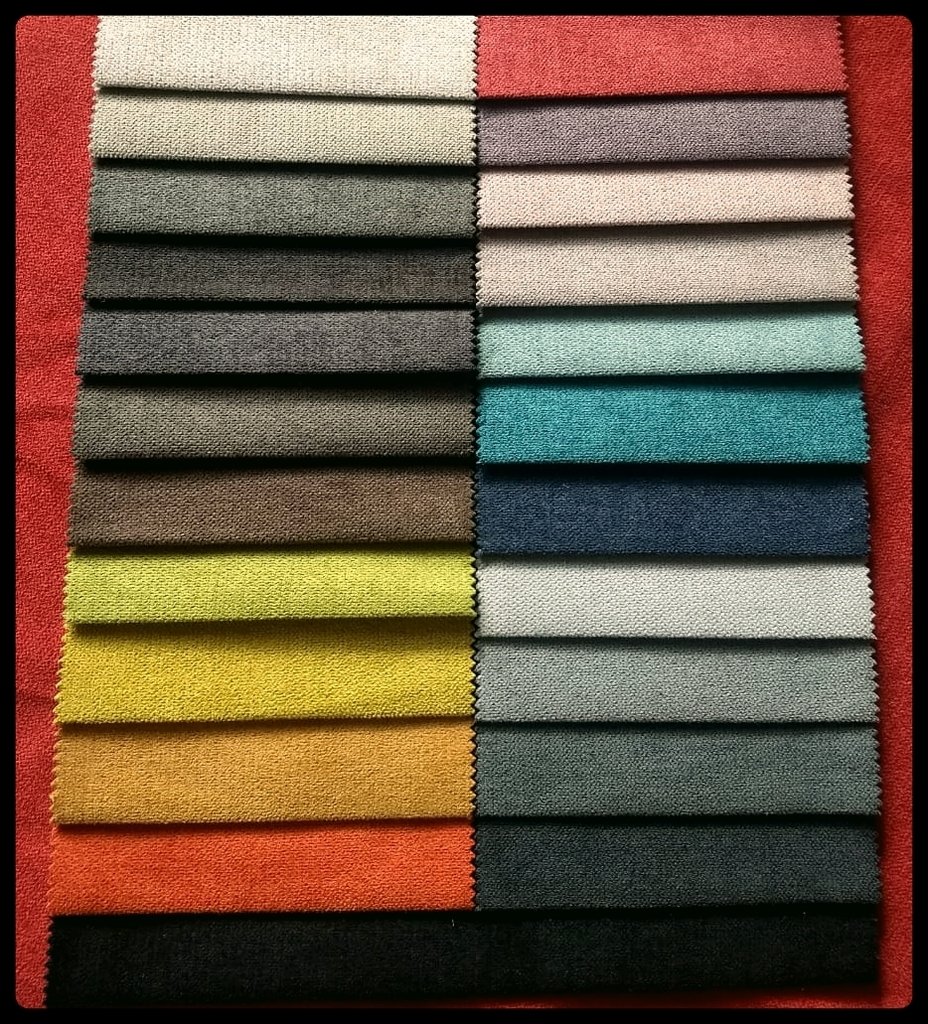 Tela pana de colores Ideal para tapiceria Ancho 1.50