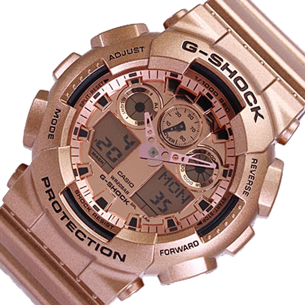 Reloj Casio G-shock Ga-100gd-9a Rose Gold