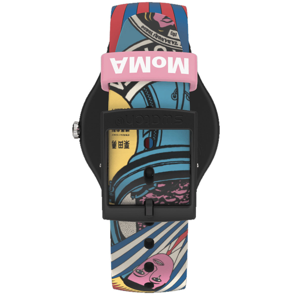 RELOJ SWATCH SUOZ334 THE CITY AND DESIGN, THE WONDERS OF LIFE