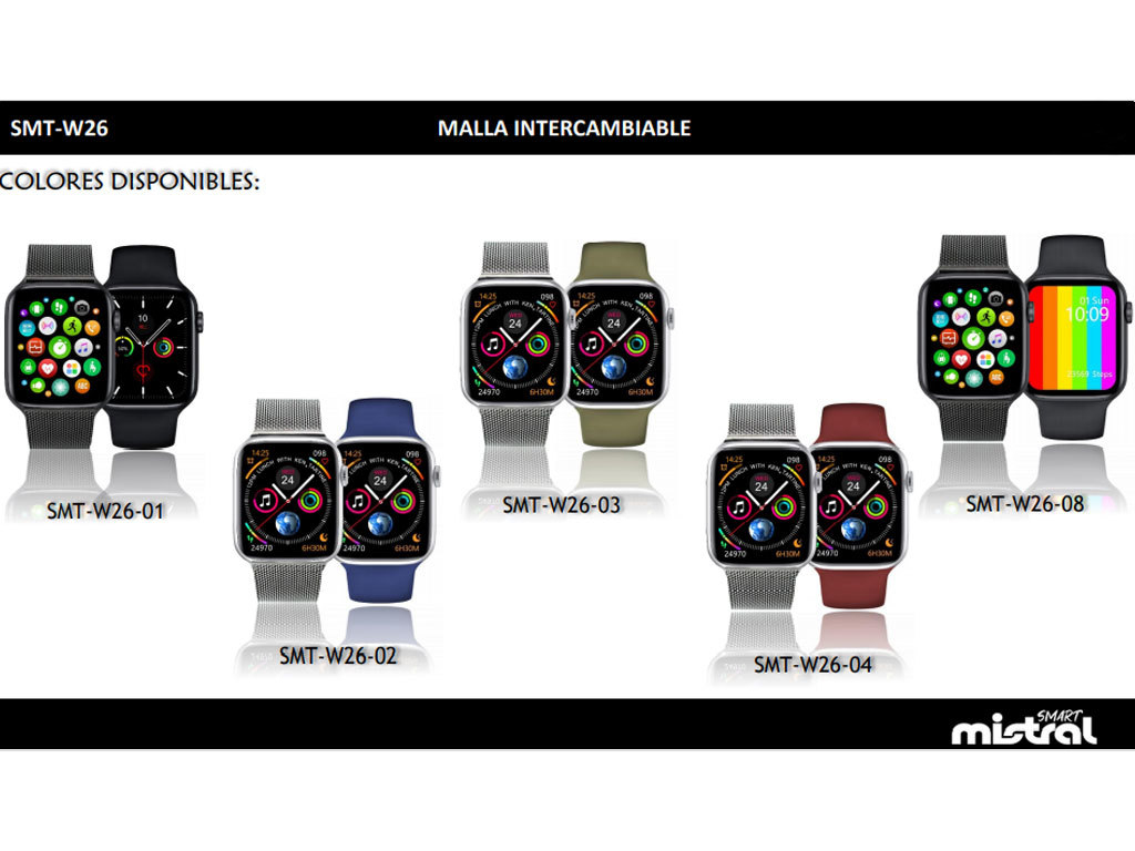 Reloj SMT-W26+08 Mistral • Simple Store | Regalos Empresariales \u0026  Merchandising