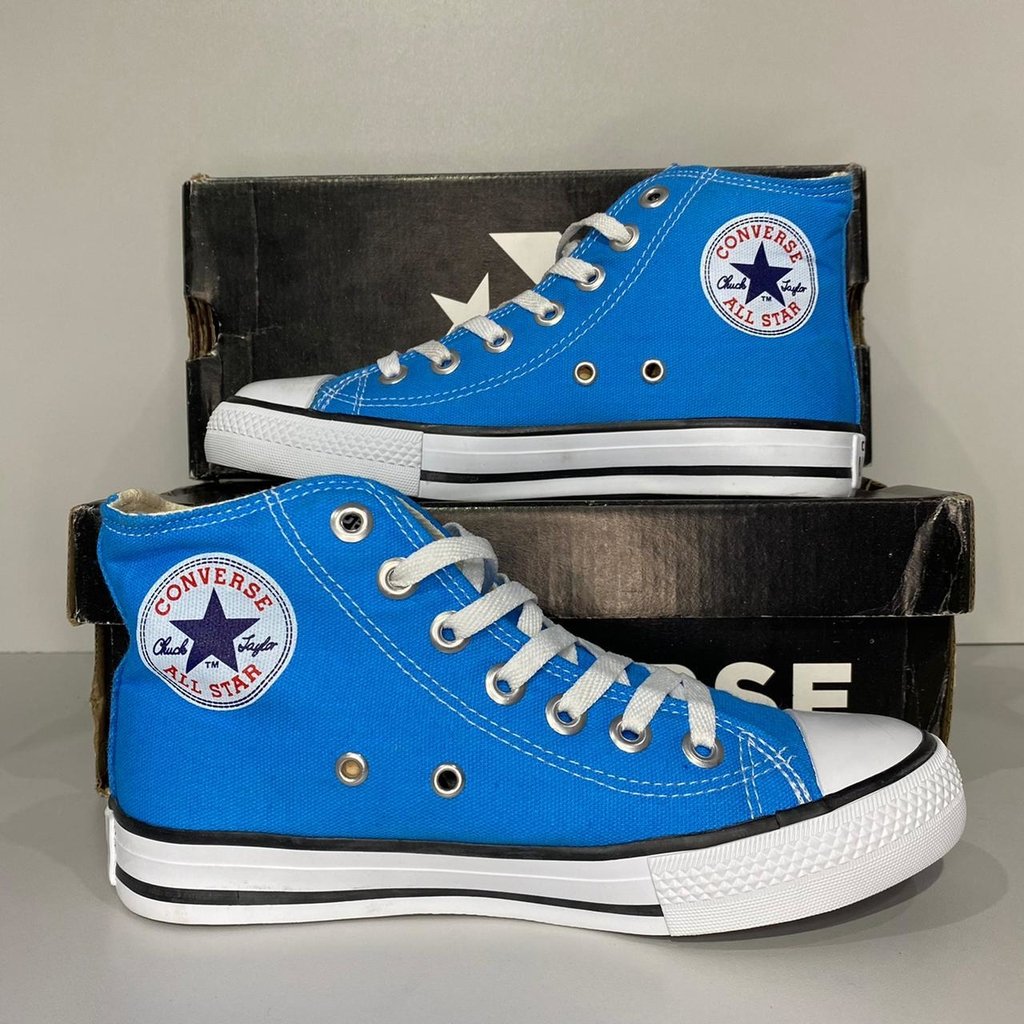 ALL STAR CANO ALTO AZUL
