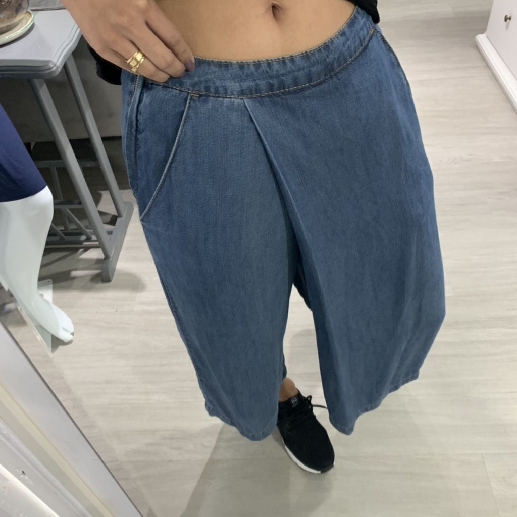 Calça Jeans Renner Pantalona 38 - LagartaBlue