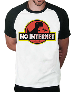 Camiseta Raglan No Internet - comprar online