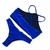 Biquini top halter - Azul Bic na internet
