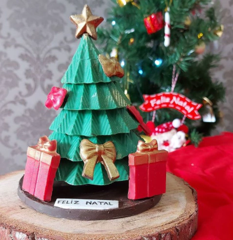 Molde Para Árvore De Natal De Chocolate 3D Cod 859 - Porto Formas Molde Para Árvore De Natal De Chocolate 3D Cod 859 - Porto Formas