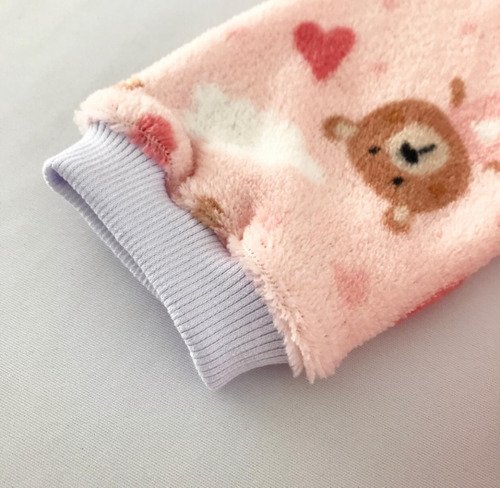 Pijama Infantil Menina Em Manta Microfibra