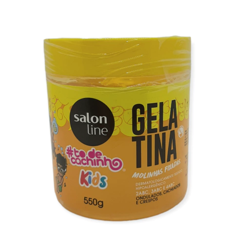 Gelatina Molinhas Fixadas Kids Salón Line 550gr.
