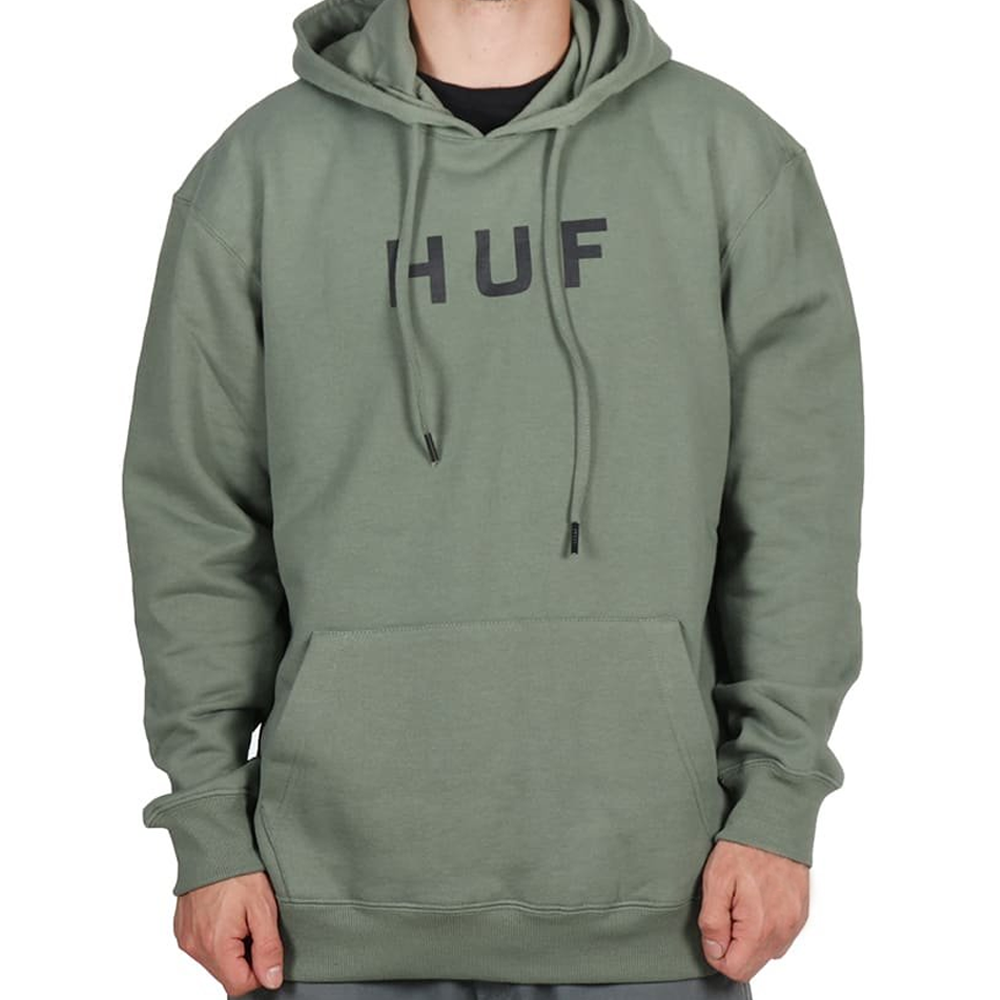 essentials green moletom com capuz