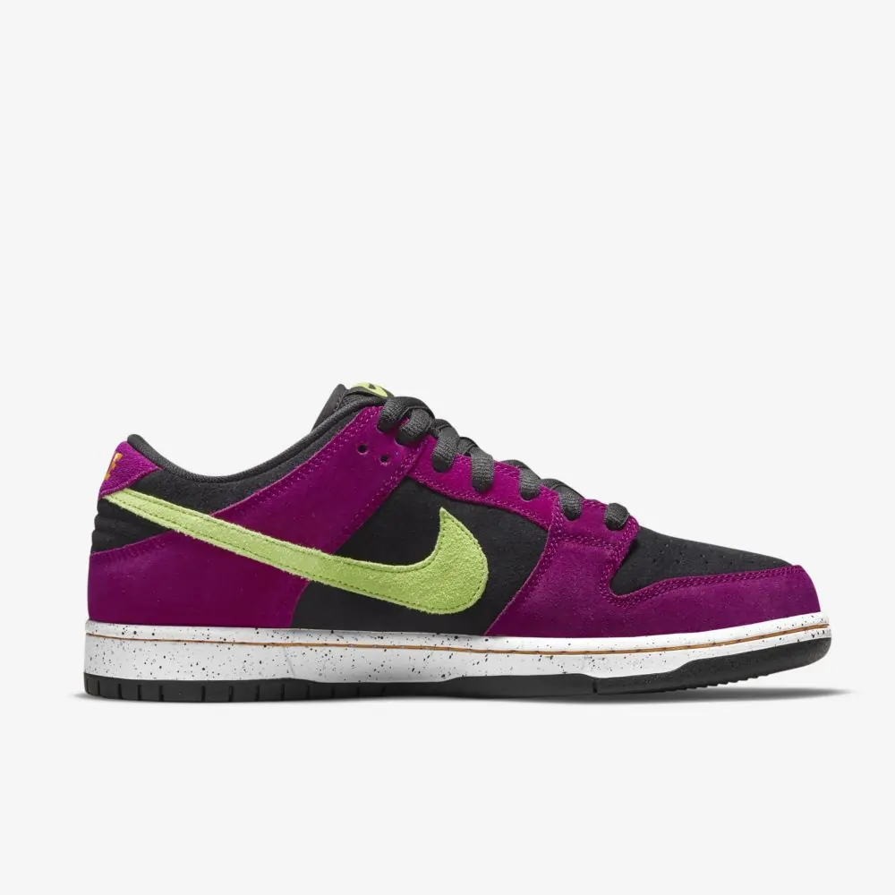 sb dunk low pro red plum