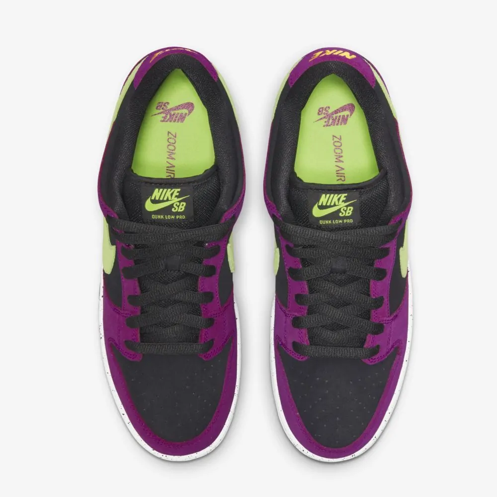 sb dunk low pro red plum