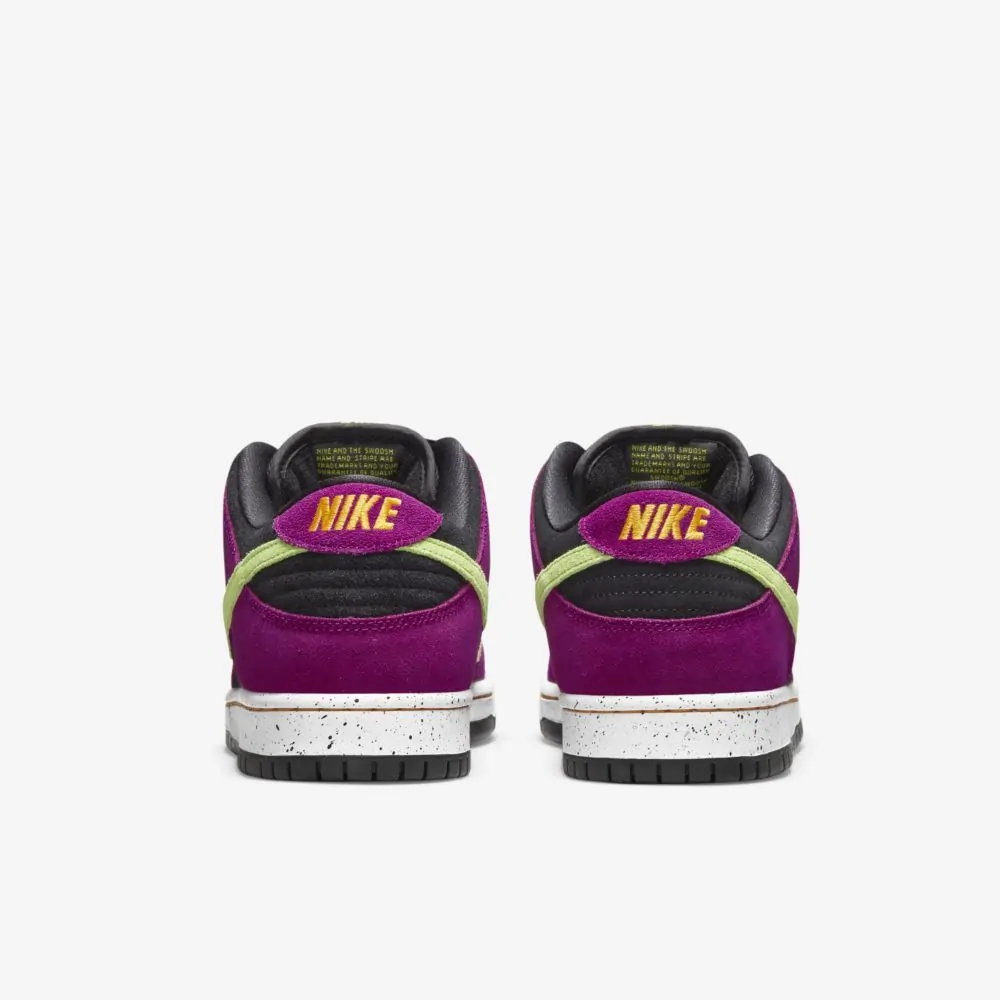 sb dunk low pro red plum