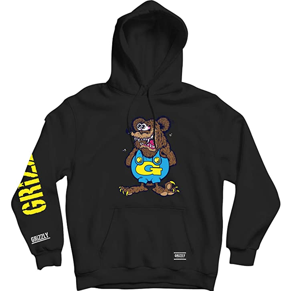 grizzly bear moletom com capuz